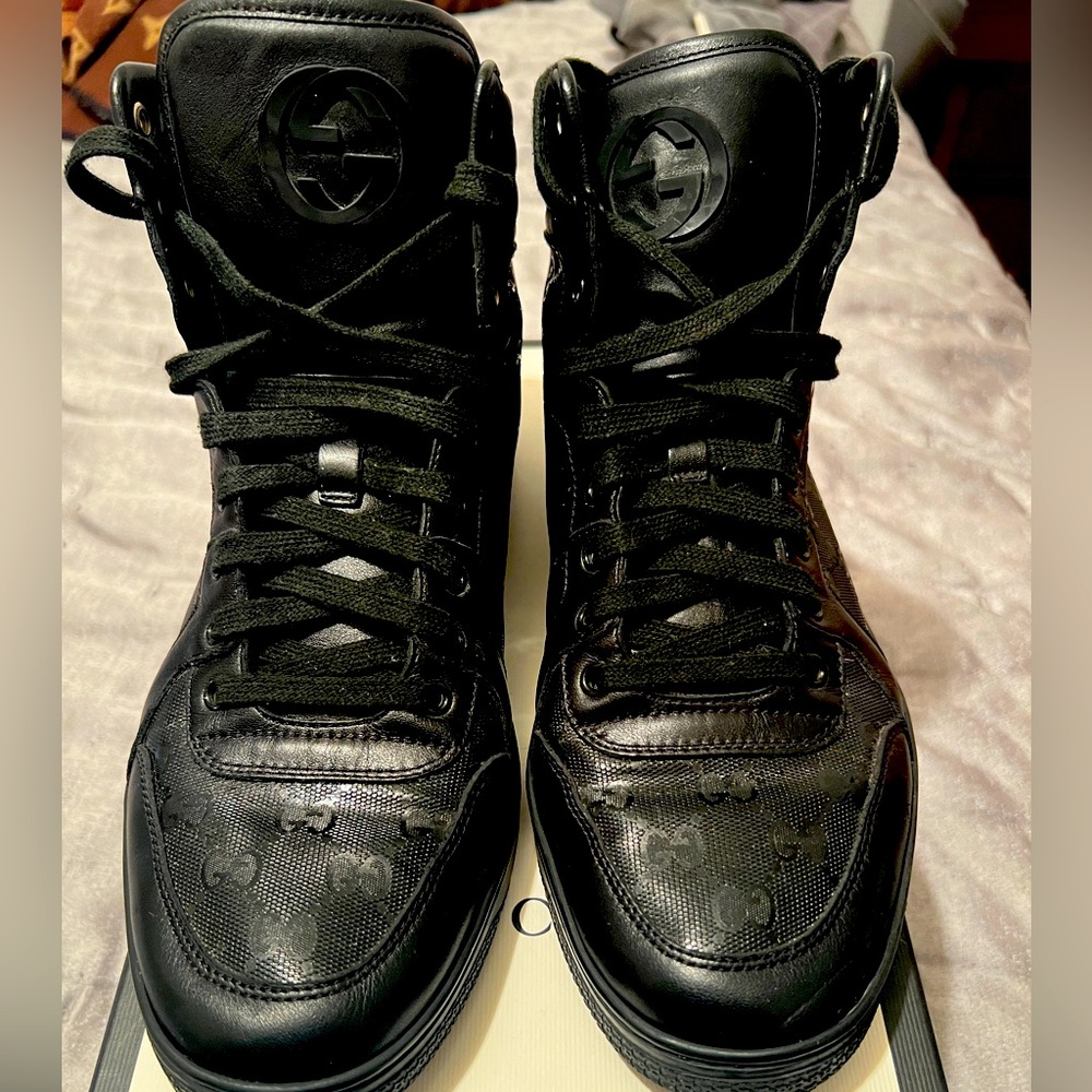 Gucci GG Imprime Hi Too Mens 9